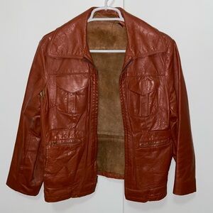 Women’s genuine leather jacket - Size: S/M